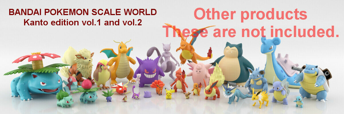 Pokemon Scale World Kanto Articuno & Zapdo & Moltres Japan NEW Pocket  Monster