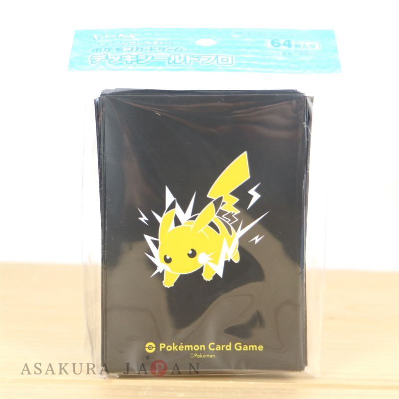 Pokemon Center Original Card Game Sleeve Pikachu Pro 64 sleeves