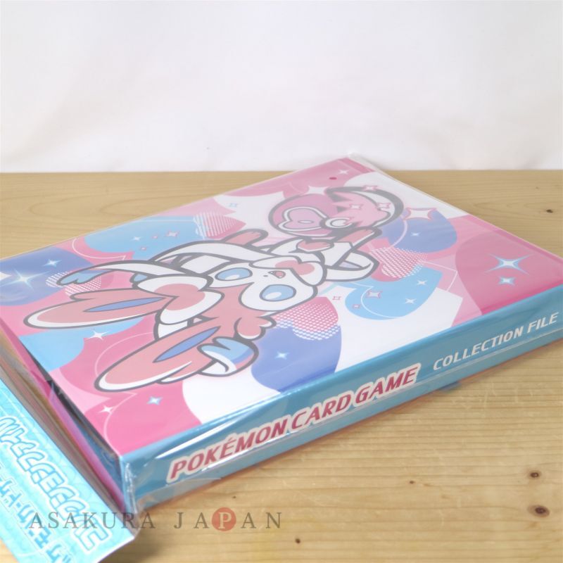 Pokemon Center Original Card Game Collection File Ball Freak Sylveon Binder