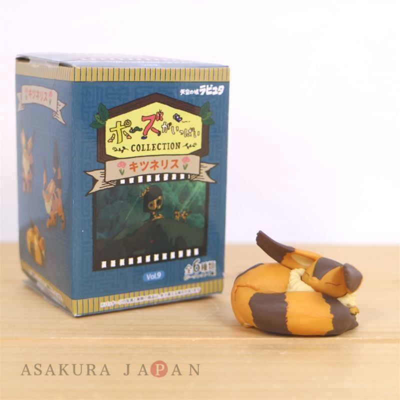 Studio Ghibli LAPUTA Castle in the Sky Figure Collection Fox-squirrel  Complete Set