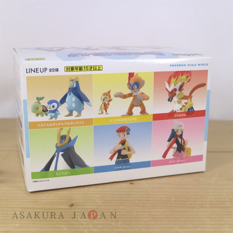 Pokemon 2022 Dawn (Pt Ver.) Bandai Pokemon Scale World Sinnoh Region #2  Figure