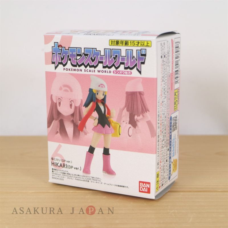 Pokemon Scale World Sinnoh DAWN HIKARI Platinum Ver. Japan Pocket Monster  1/20 2 
