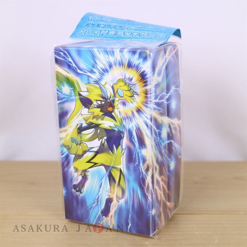 Pokemon Center Original Card Game Flip Deck case with Tray Deoxys