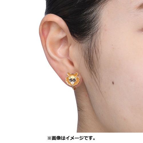 Pokemon Center 2023 Pokemon Face Earrings - Pierced Earrings ver. #21  Sprigatito 1 pc