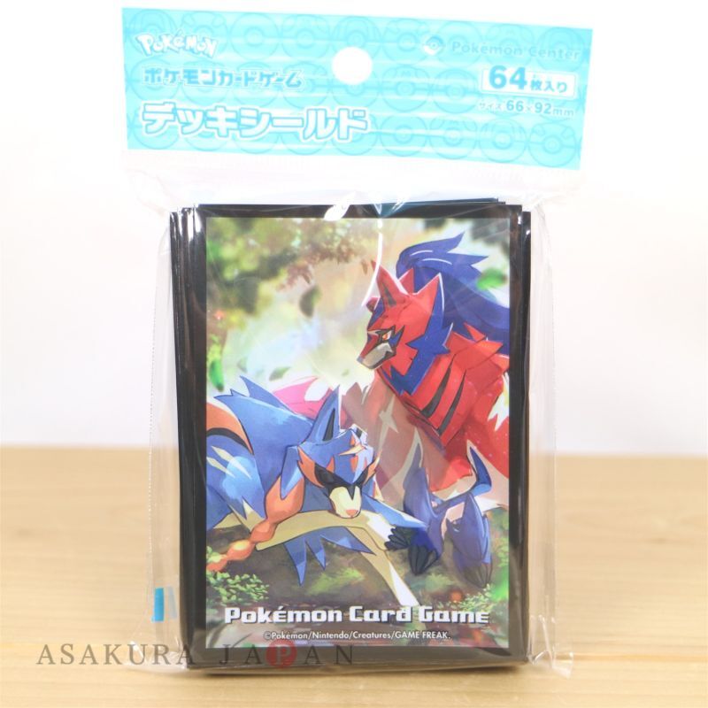 Pokemon Center Original Card Game Sleeve Shiny Zacian Shiny