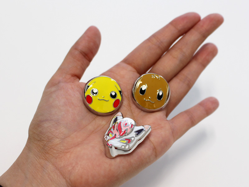 Pokemon Center 2022 Ditto Handicraft Pin Badge