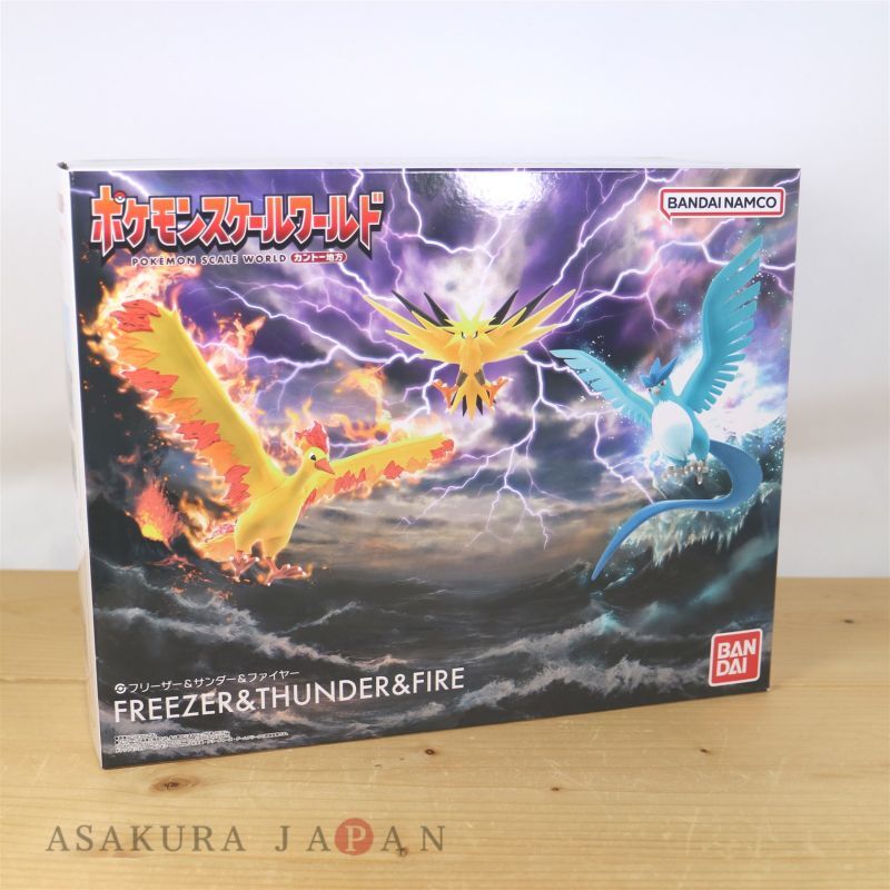 Pokemon Scale World Kanto Articuno, Zapdos, & Moltres Three-Pack