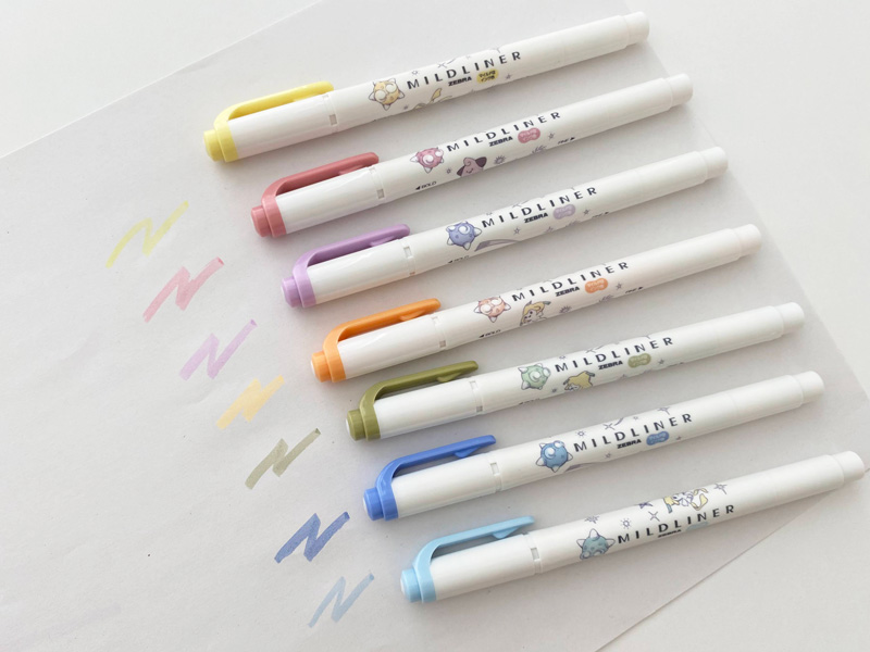 Pokemon Center 2023 Jirachi HOSHI Tsunagi MILDLINER 7 colors Pokemon Center 2023 Jirachi HOSHI Tsunagi MILDLINER 7 colors