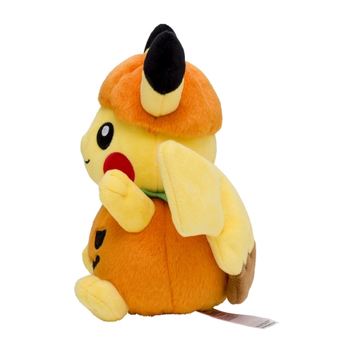 Pokémon Tricks & Treats 2023: Pikachu Wearing Pumpkin Costume Plush - 8 ¼  in.