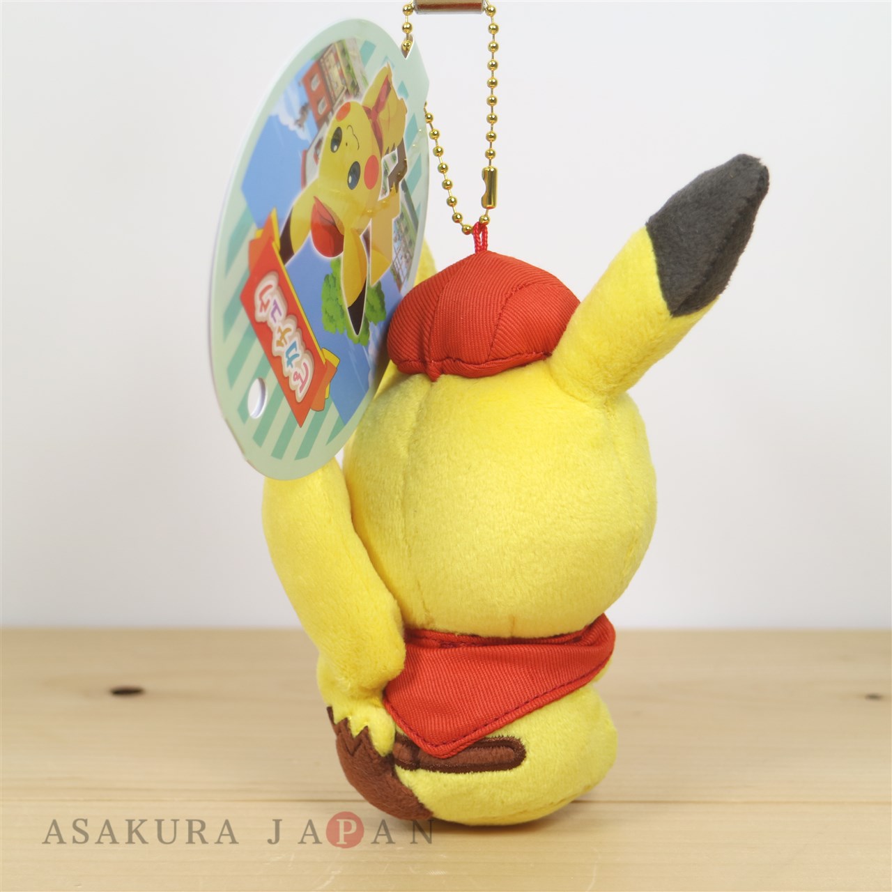 Pokemon Center Original Plush Doll Mascot Key Chain Pikachu Pokémon Café Mix JP 