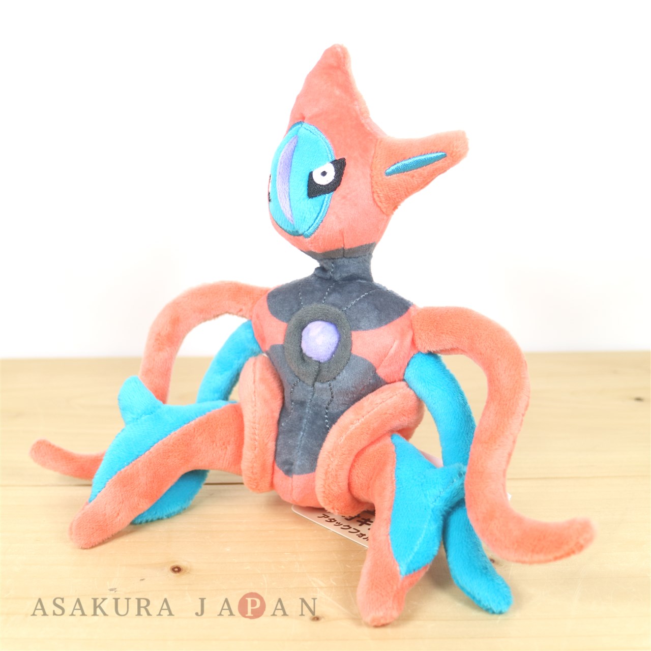 Pokemon Center: Sitting Cuties Deoxys (Attack Form) Poke Plush, 7 Inch