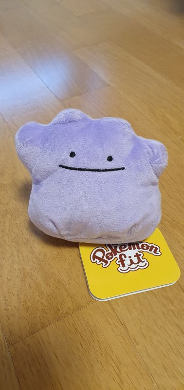 Ditto Plush Pokémon fit, Authentic Japanese Pokémon Plush