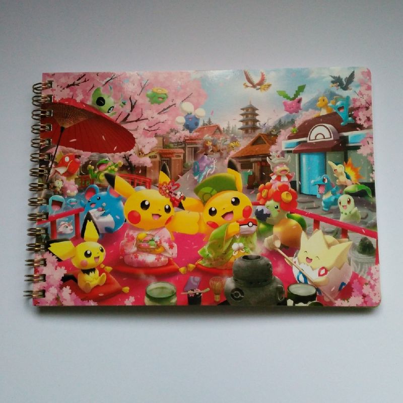 Pokemon Center Kyoto 2019 Renewal Open A5 Size Spiral Notebook